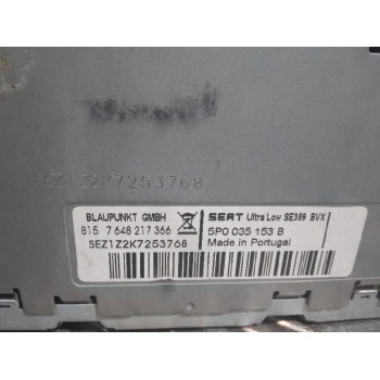 Recambio de sistema audio / radio cd para seat altea xl (5p5) referencia OEM IAM 5P0035153B  