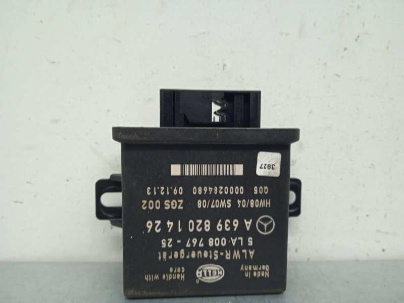 Recambio de centralita luces para mercedes-benz viano (639) 3.0 cdi cat referencia OEM IAM A6398201426 5LA00876725 
