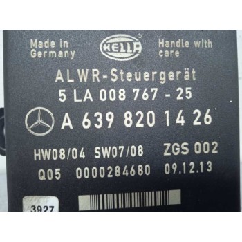 Recambio de centralita luces para mercedes-benz viano (639) 3.0 cdi cat referencia OEM IAM A6398201426 5LA00876725 