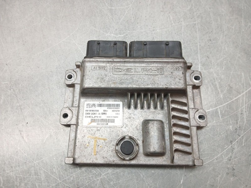 Recambio de centralita motor uce para opel vivaro c furgoneta (k0) 2.0 referencia OEM IAM 9818035080  