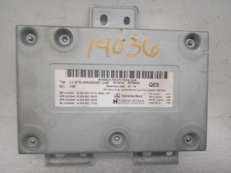 Recambio de modulo electronico para mercedes-benz viano (639) 3.0 cdi cat referencia OEM IAM A2049005704 INTERFACE 