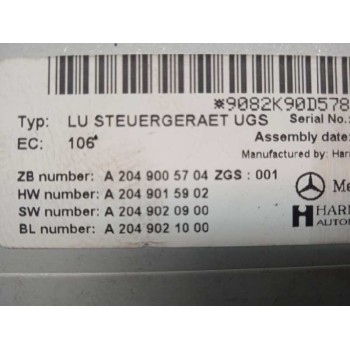 Recambio de modulo electronico para mercedes-benz viano (639) 3.0 cdi cat referencia OEM IAM A2049005704 INTERFACE 