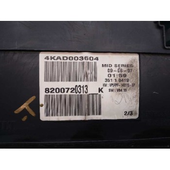 Recambio de cuadro instrumentos para renault megane ii coupe/cabrio authentique referencia OEM IAM 8200720313  