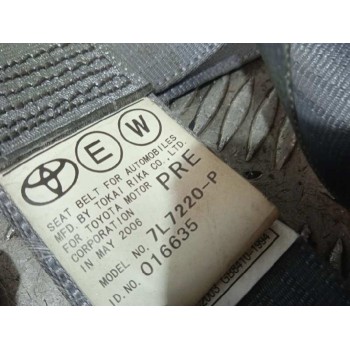 Recambio de cinturon seguridad delantero derecho para toyota prius (nhw20) basis referencia OEM IAM 7L7220P CON PRETENSOR 