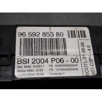 Recambio de centralita bsm para peugeot 207 x-line referencia OEM IAM 9659285380  
