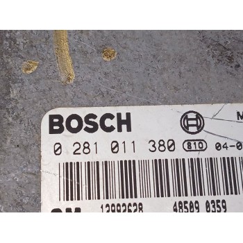 Recambio de centralita motor uce para opel astra h berlina elegance referencia OEM IAM 0281011380 485890359 18830359