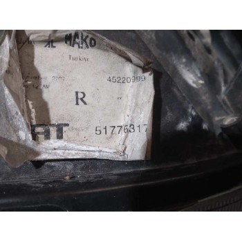 Recambio de faro derecho para fiat linea (110) dynamic referencia OEM IAM 51776317  