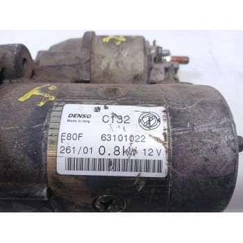 Recambio de motor arranque para fiat seicento (187) 1.1 referencia OEM IAM 63101022  