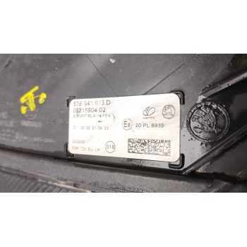 Recambio de faro izquierdo para skoda karoq (nu7, nd7) 1.5 tsi referencia OEM IAM 57B941015D 7p5941591aj 