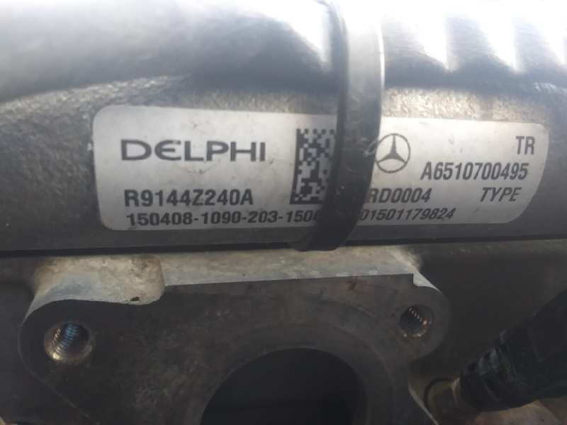 Recambio de rampa inyectora para mercedes-benz clase gla (w156) 2.1 cdi cat referencia OEM IAM A6510700495  