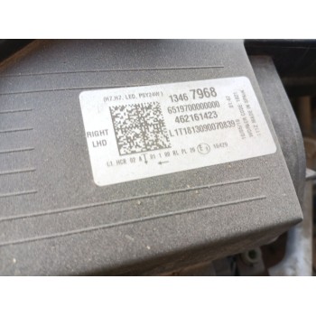 Recambio de faro derecho para opel crossland x / crossland (p17, p2qo) 1.2 (75) referencia OEM IAM 13467968  