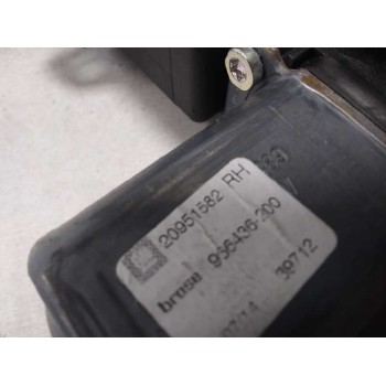 Recambio de elevalunas delantero derecho para opel zafira tourer selective referencia OEM IAM 20951582 ELÉCTRICO 