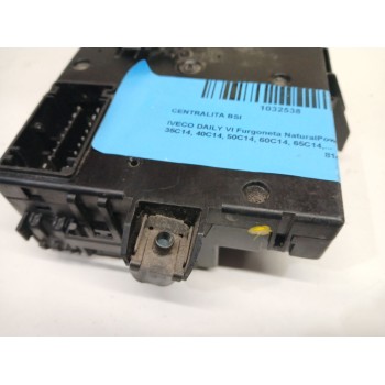 Recambio de centralita bsi para iveco daily vi furgoneta naturalpower 35s14, 35c14, 40c14, 50c14, 60c14, 65c14,... referencia OE
