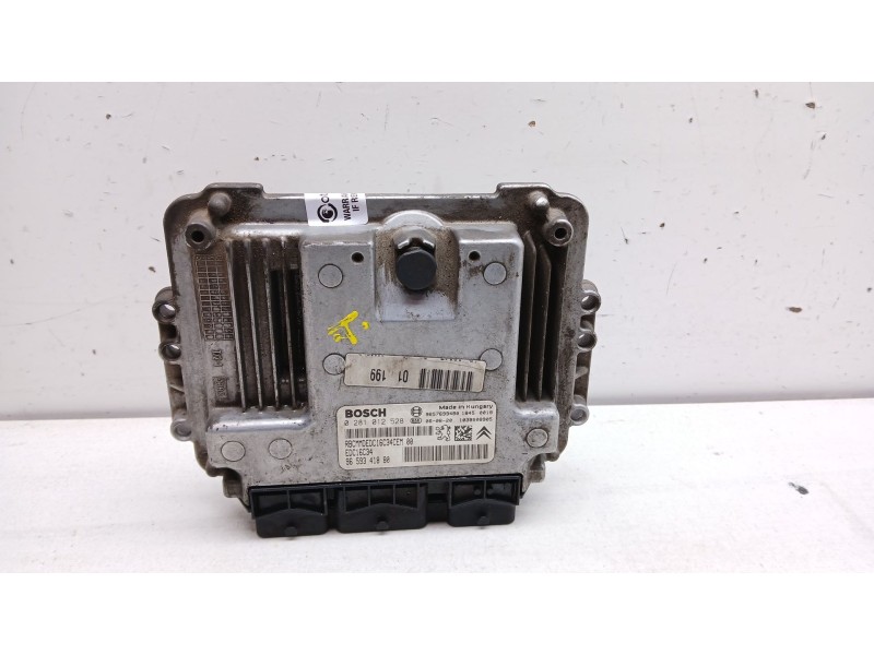 Recambio de centralita motor uce para peugeot 206 van 1.4 hdi referencia OEM IAM 9659341880 0281012528 