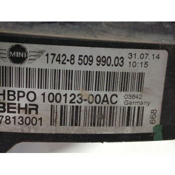 Recambio de electroventilador para mini mini countryman (r60) one d referencia OEM IAM 10012300AC 1742850999003 