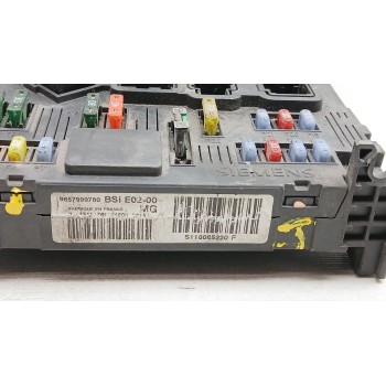 Recambio de centralita bsi para peugeot 206 van 1.4 hdi referencia OEM IAM 9657999780 s118085220f 