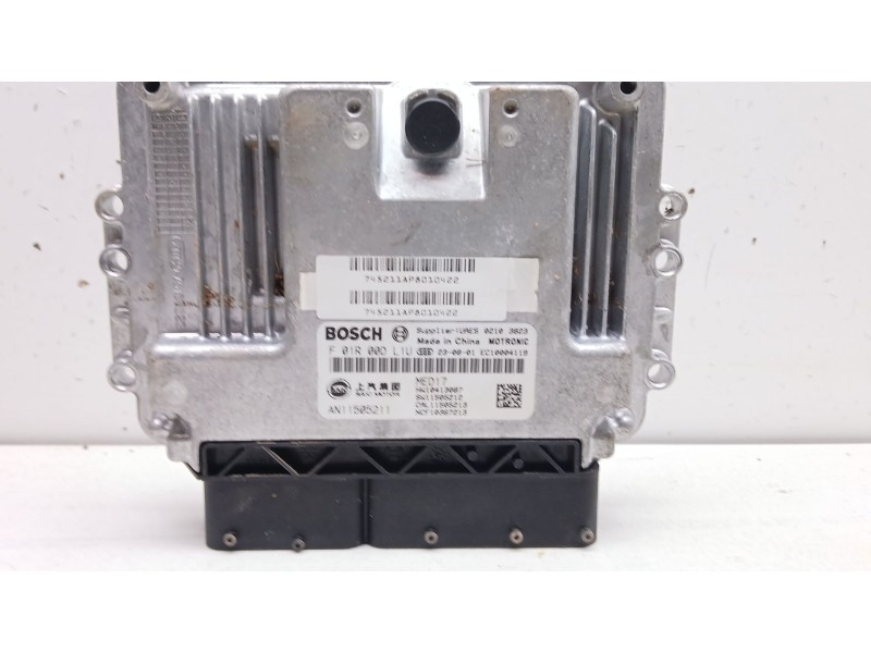 Recambio de centralita motor uce para mg zs suv (azs1) 1.0 t-gdi referencia OEM IAM F01R00DL1U AN11505211 