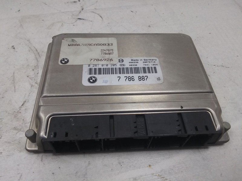 Recambio de centralita motor uce para bmw serie 3 berlina (e46) 320d referencia OEM IAM 0281010205  7786887