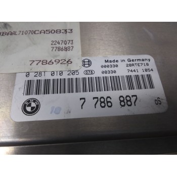 Recambio de centralita motor uce para bmw serie 3 berlina (e46) 320d referencia OEM IAM 0281010205  7786887