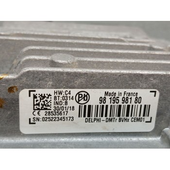 Recambio de modulo electronico para citroën c4 picasso feel referencia OEM IAM 9819598180  