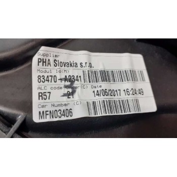 Recambio de elevalunas trasero izquierdo para kia cee´d concept referencia OEM IAM 83470A2341  