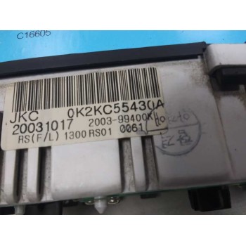 Recambio de cuadro instrumentos para kia carens 2.0 turbodiesel cat referencia OEM IAM 200399400K  