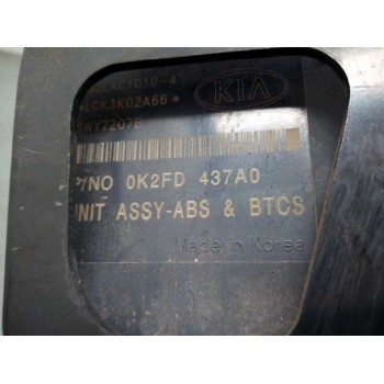 Recambio de abs para kia carens 2.0 turbodiesel cat referencia OEM IAM 0K2FD437A0  
