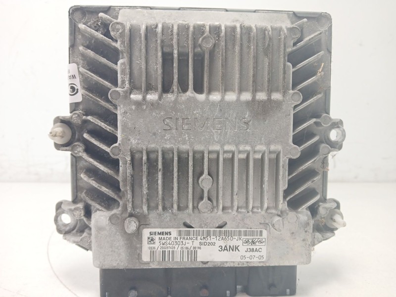 Recambio de centralita motor uce para ford focus ii (da_, hcp, dp) 1.8 tdci referencia OEM IAM 5WS40303JT  4M5112A650JK