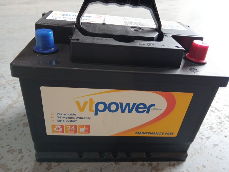 Recambio de bateria para peugeot 3008 1.6 hdi fap referencia OEM IAM VTLB265540D 65 ah nuevo vt power