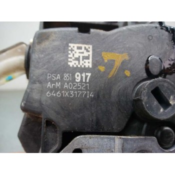 Recambio de cerradura puerta delantera derecha para peugeot 508 business line referencia OEM IAM 851917 6 PINES A02521