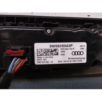 Recambio de mando climatizador para audi a4 berlina (8w2) sport edition referencia OEM IAM 8W0820043P  
