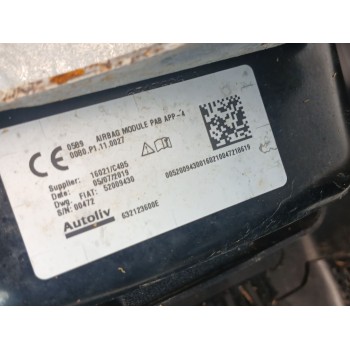 Recambio de kit airbag para fiat 500 (312_) 1.2 (312axa1a) referencia OEM IAM 0000735763509 0000052221713 0000735627594