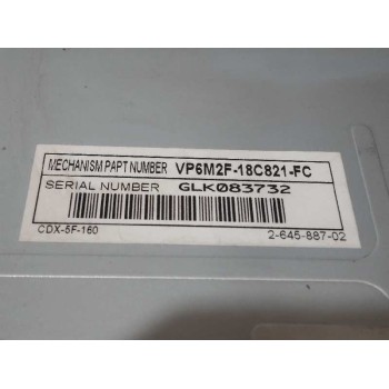 Recambio de sistema audio / radio cd para ford mondeo ber. (ca2) trend x referencia OEM IAM 7S7T18C939BF  