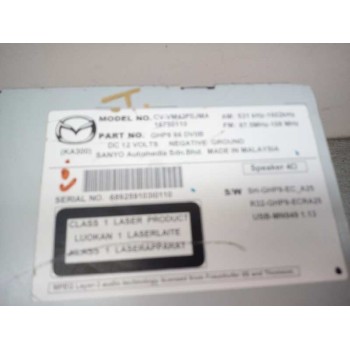 Recambio de sistema audio / radio cd para mazda cx-5 2.2 turbodiesel cat referencia OEM IAM GHP966DV0B NAVEGADOR 