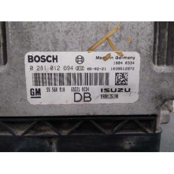 Recambio de centralita motor uce para opel astra h ber. 1.7 16v cdti referencia OEM IAM 55560810 0281012694 