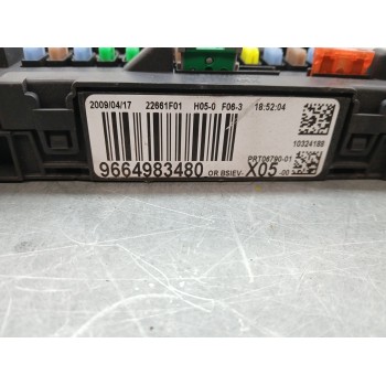 Recambio de centralita bsi para peugeot 207 sw (wk_) 1.4 16v referencia OEM IAM 9664983480  