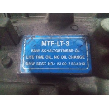 Recambio de caja cambios para bmw serie 1 berlina (e81/e87) 116i referencia OEM IAM 7533818 B 185.625KM 6V