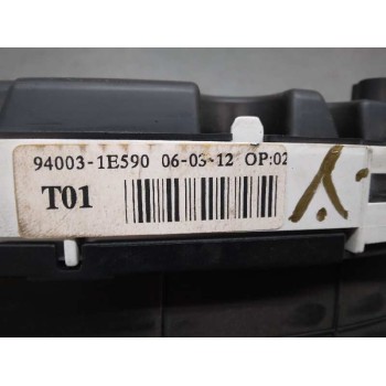 Recambio de cuadro instrumentos para hyundai accent (mc) 1.5 crdi cat referencia OEM IAM 940031E590 SOPORTE ROTO 