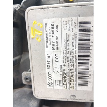 Recambio de faro derecho para audi a4 ber. (b8) básico referencia OEM IAM 8K0941597 1307329218 
