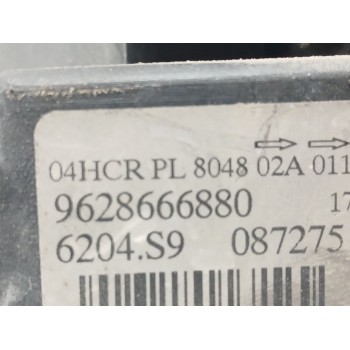 Recambio de faro izquierdo para peugeot 206 cc (2d) 1.6 16v (2dnfuf, 2dnfur) referencia OEM IAM 89000521 9628666880 804802A011