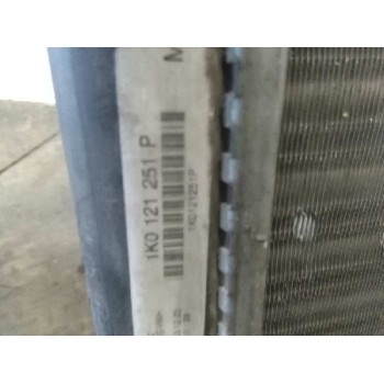 Recambio de radiador agua para audi a3 (8p) 1.6 ambiente referencia OEM IAM 1K0121251P  65X40