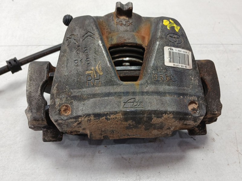 Recambio de pinza freno delantera derecha para peugeot expert furgoneta (v_) 2.0 bluehdi 120 referencia OEM IAM ATE  