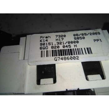 Recambio de mando calefaccion / aire acondicionado para volkswagen polo (9n3) 1.2 referencia OEM IAM 6Q0820045H  