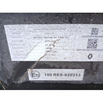 Recambio de bateria para dacia spring ev (b6m1) referencia OEM IAM 295103491R  