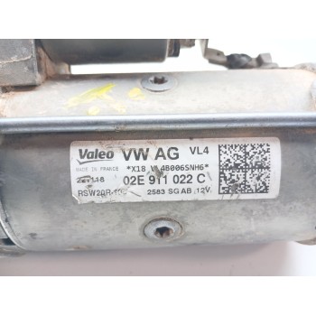 Recambio de motor arranque para volkswagen tiguan (ad1, ax1) 2.0 tdi 4motion referencia OEM IAM 02e911022c  