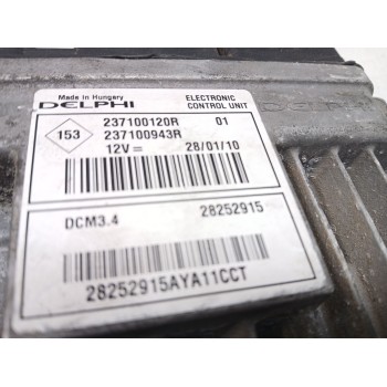 Recambio de centralita motor uce para renault megane iii berlina 5 p emotion referencia OEM IAM 237100120R  