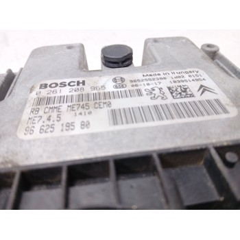 Recambio de centralita motor uce para peugeot 207 xs pack referencia OEM IAM 0261208965  9662519580