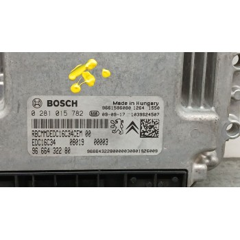 Recambio de centralita motor uce para citroën nemo monospace 1.4 hdi referencia OEM IAM 9666432280 0281015782 