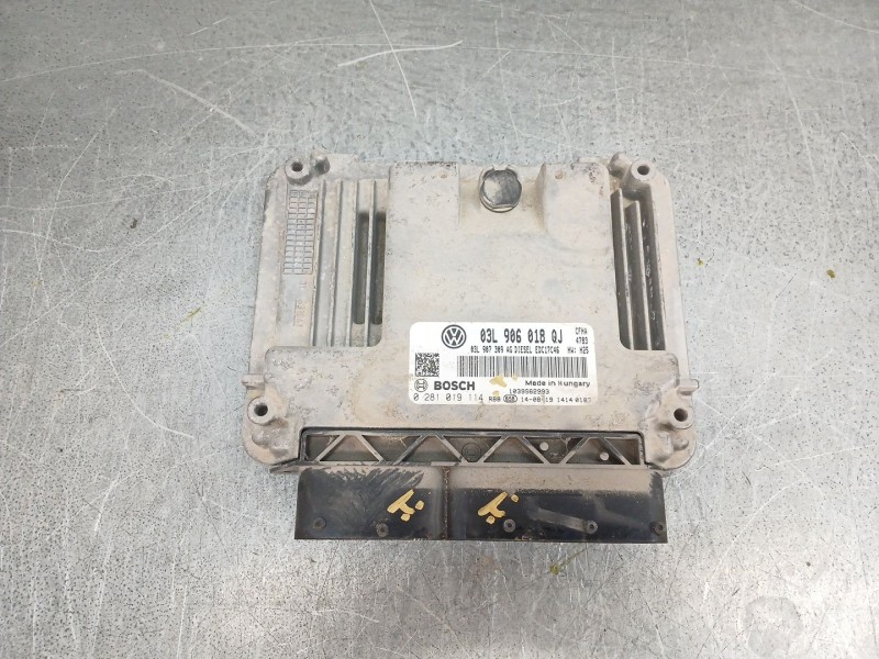 Recambio de centralita motor uce para skoda yeti (5l) 2.0 tdi referencia OEM IAM 03l906018qj 0281019114 