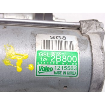 Recambio de motor arranque para hyundai tucson (tl, tle) 1.6 t-gdi referencia OEM IAM 361002b800 1215583 L8264193